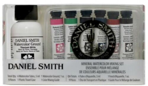 Daniel Smith Mineral Watercolor Mixing Set of 6 NEW