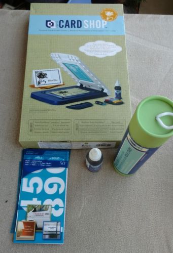 YUDU Card Shop Screen Printing Kit 5