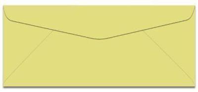 Number  #10 Flyer Canary Yellow Business Commercial Flap Envelopes - 2500 / Case