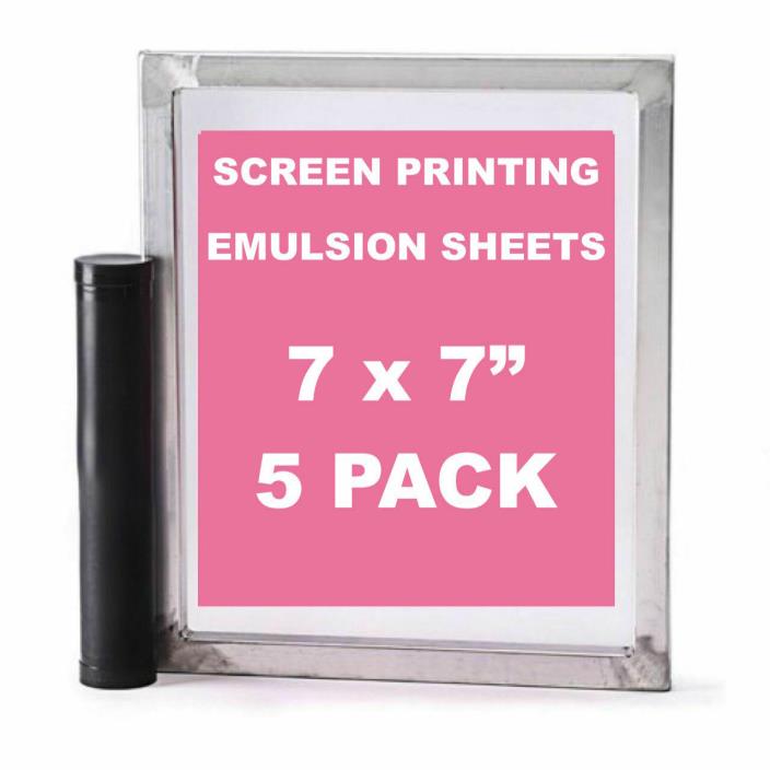 Emulsion Sheets - 5 Pack - 7