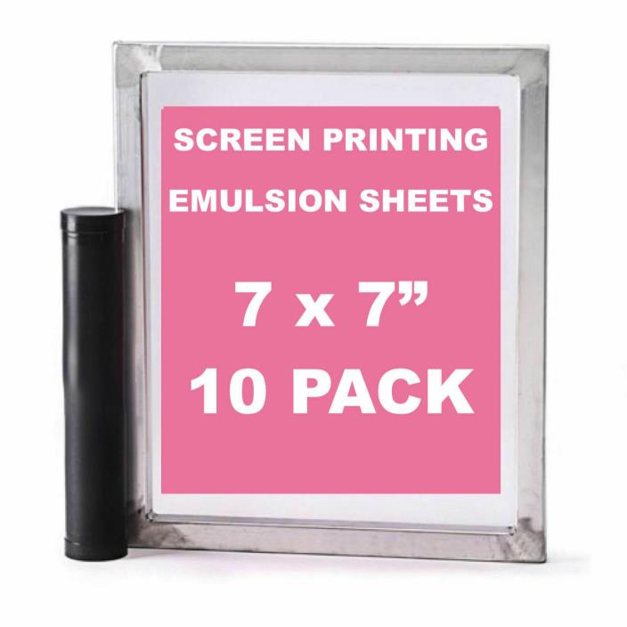 Emulsion Sheets - 10 Pack - 7