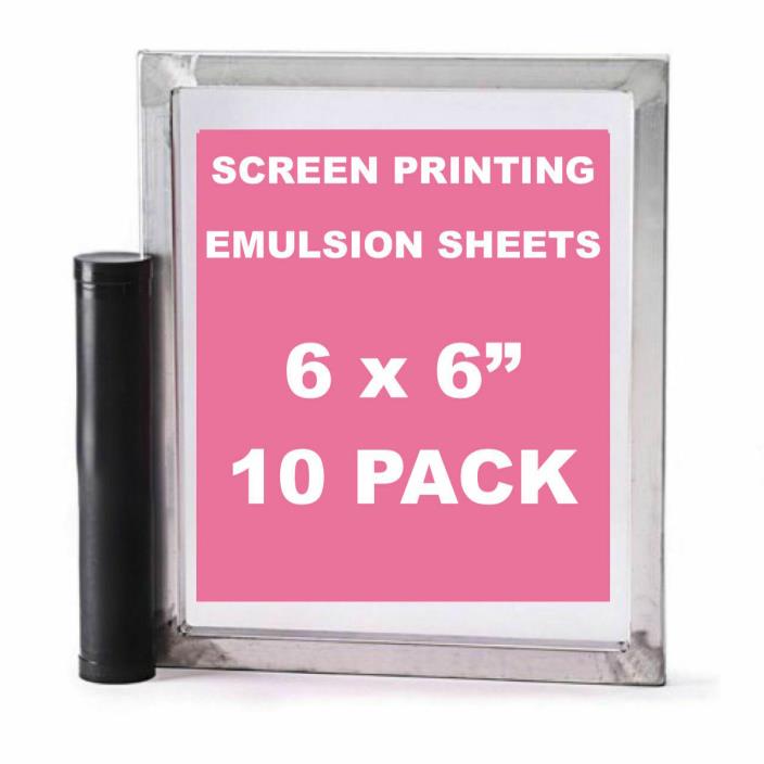 Emulsion Sheets - 10 Pack - 6