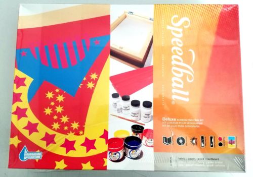 2006 Speedball Deluxe Screen Printing Kit In Box Factory Sealed