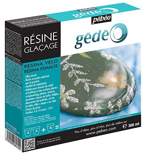 Pebeo Gedeo Glazing Resin 300ml Home & Kitchen Features, New  FREE SHIPPING
