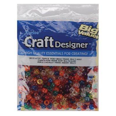Darice Craft Designer Pony Beads  - NOTM410342