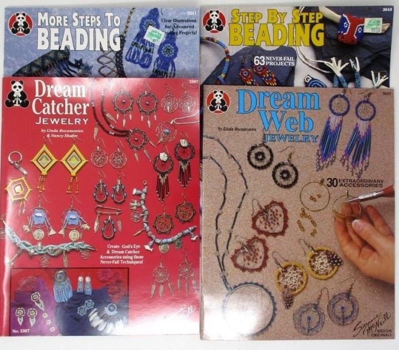 Jewelry Beading Book Lot of 4  Pattern Books