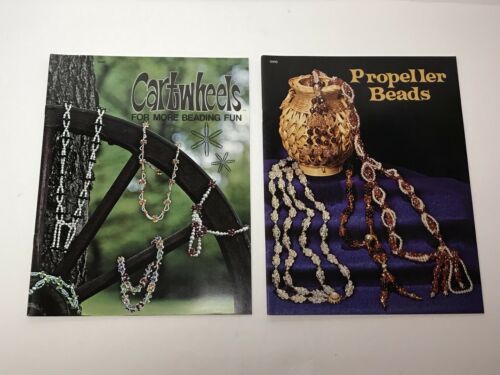 Mangelsens Beading Craft Book Lot Propeller Cartwheels Beads Beaded Jewelry