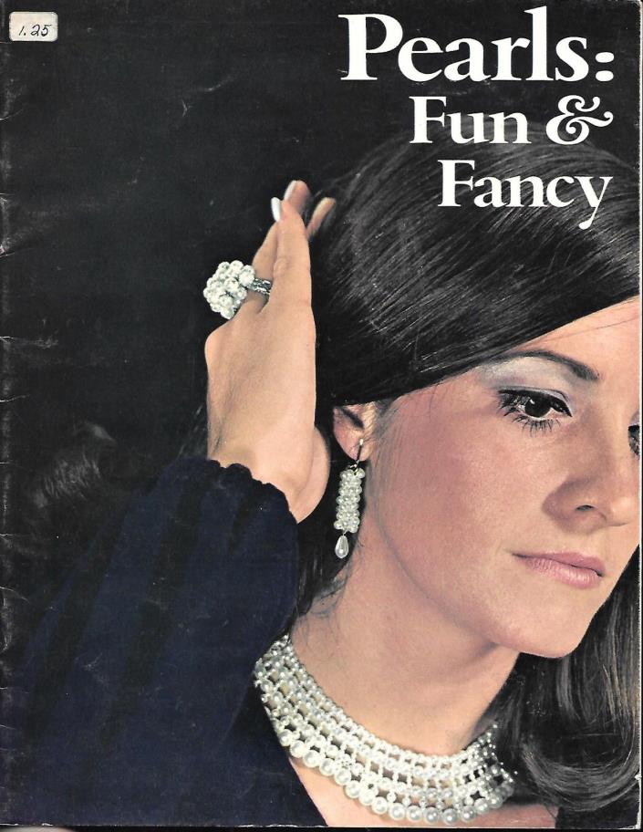 Pearls: Fun and Fancy- Retro 1971-  Jewelry Making Necklaces by Shirley Nowosad