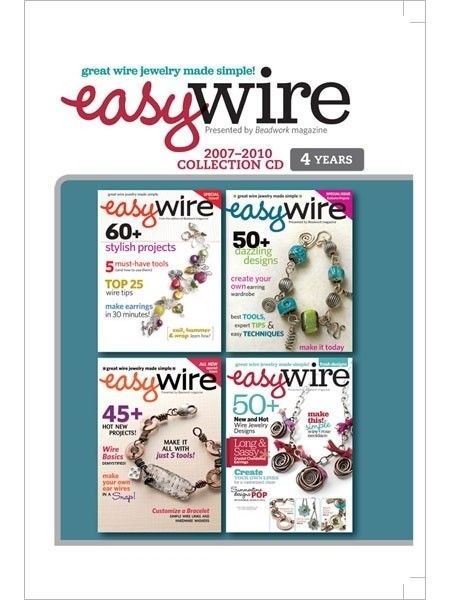 Beadwork Magazine EasyWire CD 2007-2010 Collection 4 years (Brand New Sealed )