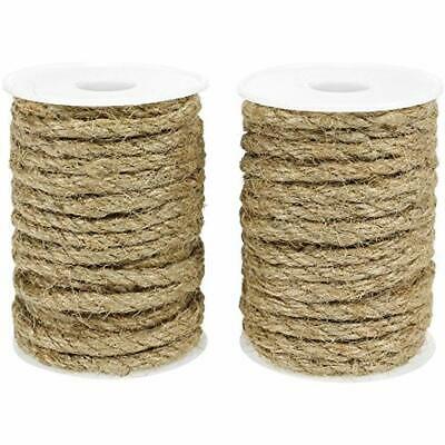 65feet Natural Hemp Rope For Craft, Dock, Decorative Landscaping, Outdoor, Cat X