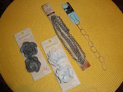 (1712) Steampunk craft accessories to make neato necklaces