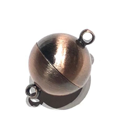 Closeout 60% Off 29 Pcs 16mm Antique Copper Large Magnetic Clasps