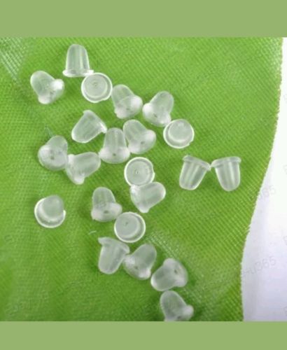 300 piece  clear style earring backs