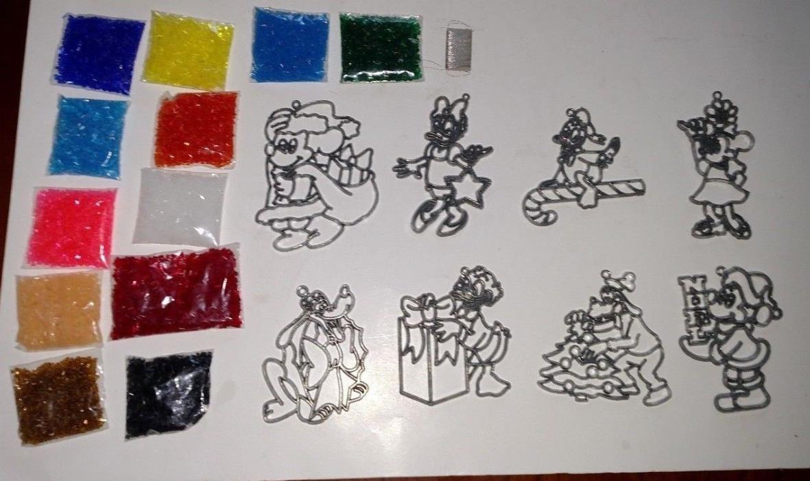 Makit and Bakit Make it and Bake it 8 Disney character stain glass ornaments