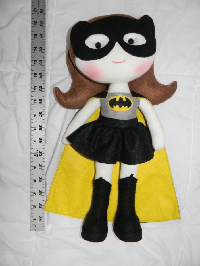 CAT WOMAN style, cushion hand made doll 16