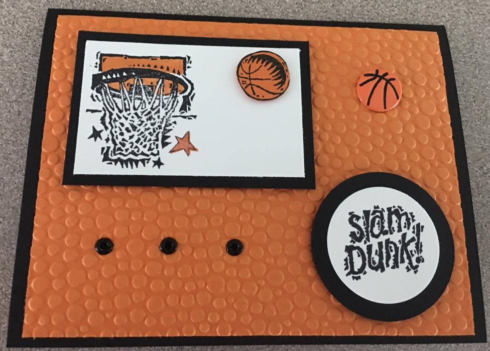 4 Handmade Sports Basketball Card