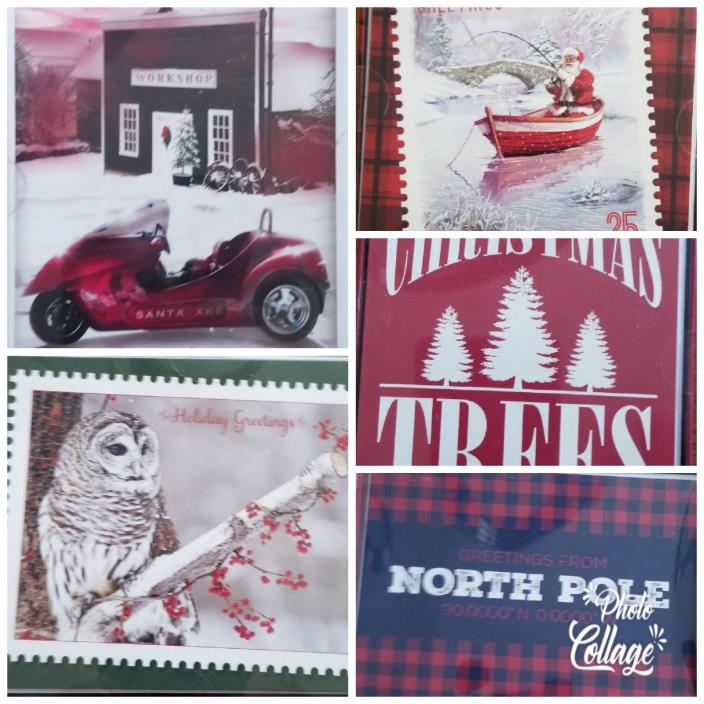 Holiday Christmas Greetings Cards 18 Card Winter Wonderland Choose Which One 1