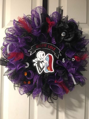 The Nightmare Before Christmas Wreath