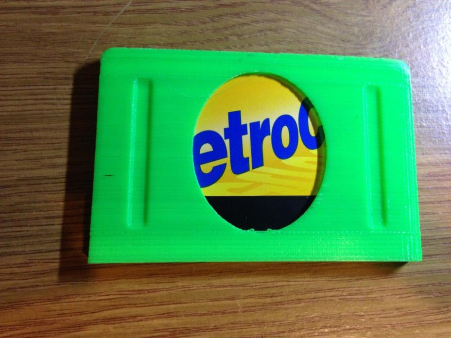 Metrocard Holder, 3D Printed, Designed and Made in USA