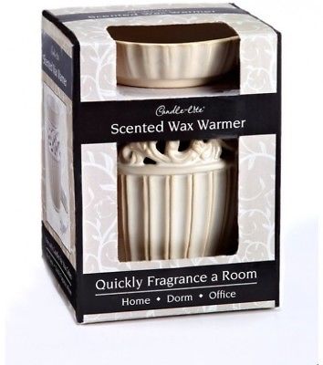 Candle Lite Regent Electric Wax Cube Warmer Room Ivory Fragrant Home Atmosphere