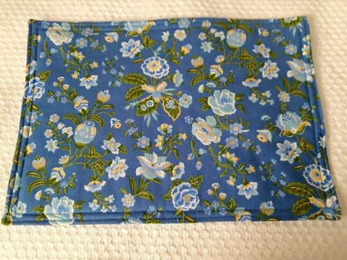 Flower Themed Placemats Handmade Set of 4 Reversible and Padded Machine Washable