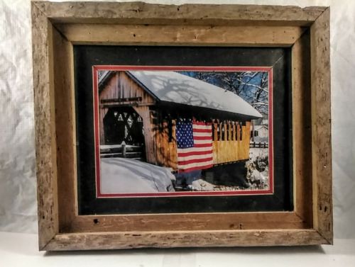 Reclaimed Barn Wood Picture Frame