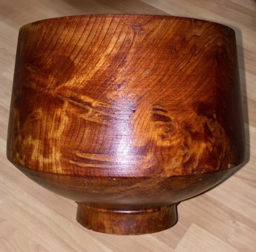 Redwood Burl Bowl Hand Turned 6 Inch Wood