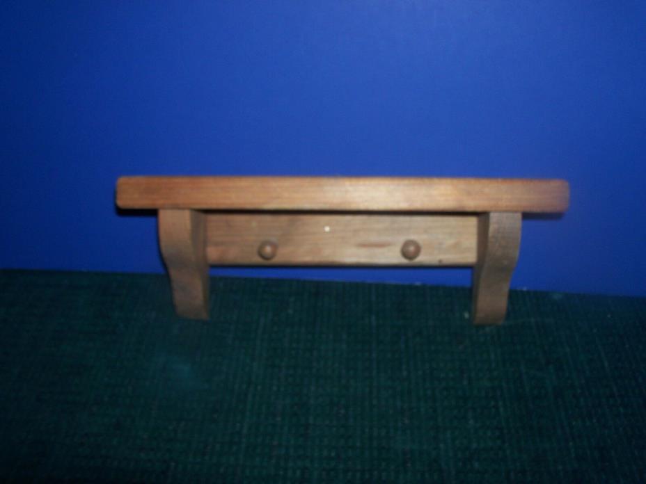 Mini Hand Crafted Shelf with 2 Pegs