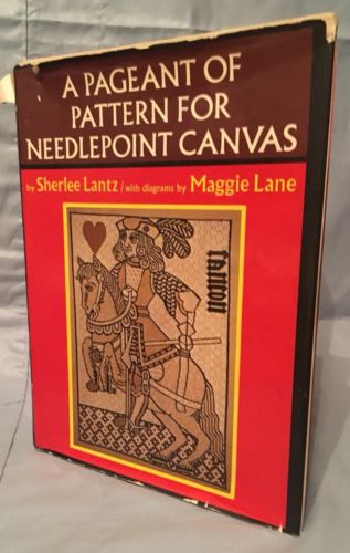 A Pageant of Pattern for Needlepoint Canvas Book by Sherlee Lantz