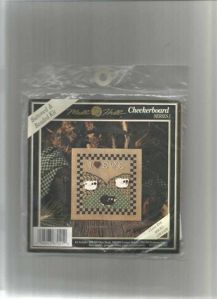 MILL HILL BEADED PICTURE KIT - I LOVE EWE