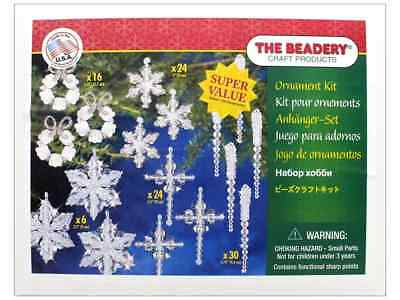 Beadery Craft Kit Ornament Christmas Crystal Coll
