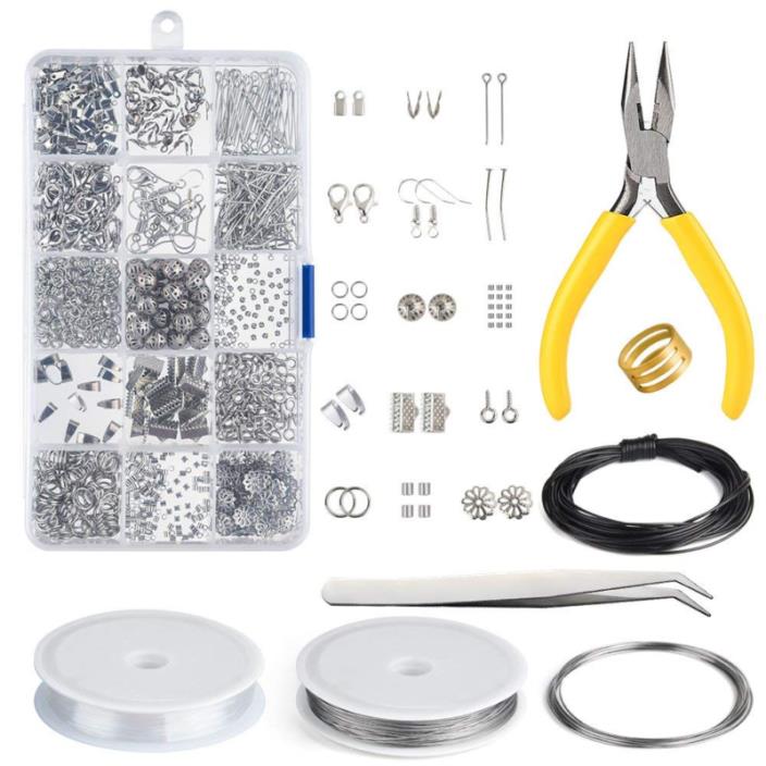 Jewelry Making & Repair Tools Kit for Earrings Necklaces Bracelets, Perfect Gift