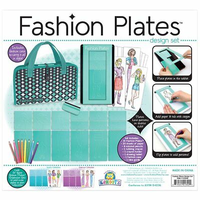Kahootz Fashion Plates Design Set-