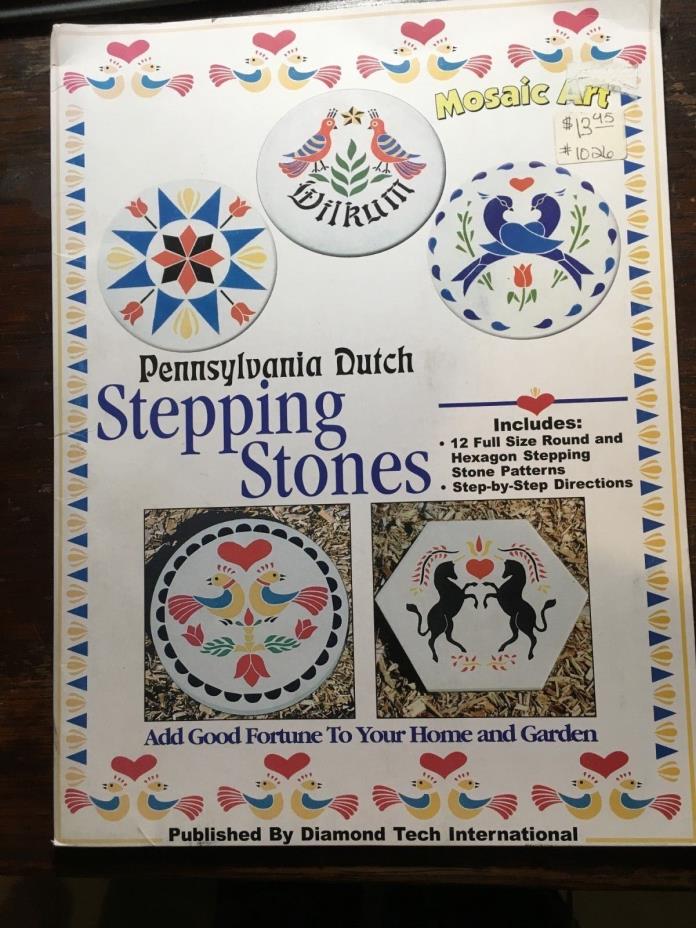 Mosaic Art Pennsylvania Dutch Stepping Stone Patterns