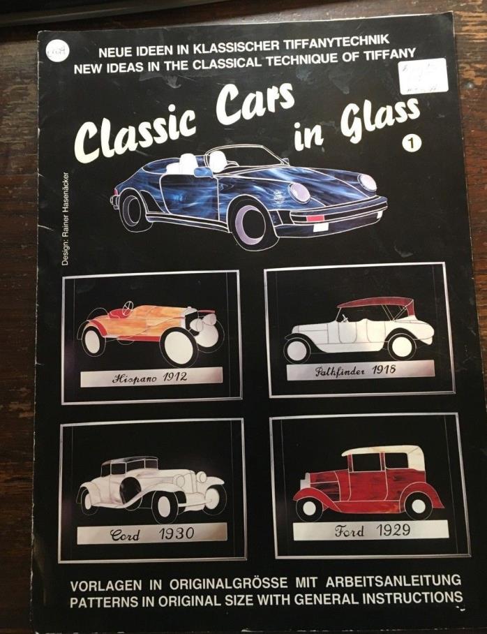 Classic Cars in Glass 1 Stained Glass Patterns by Rainer Hasenacker