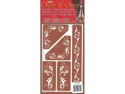 ARMOUR ARM21.1615 ARM21 1615 OVER N OVER STENCIL FLEUR DE LIS