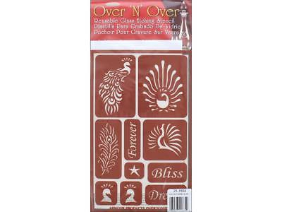 ARMOUR ARM21.1664 ARM21 1664 OVER N OVER STENCIL FEATHERED BLISS