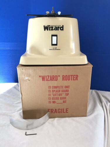 Boxed Inland Wizard Diamond Glass Grinder Router 1 Owner Excellent Condition