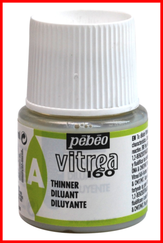 Vitrea 160 Glass Paint Thinner 45 Ml Bottle