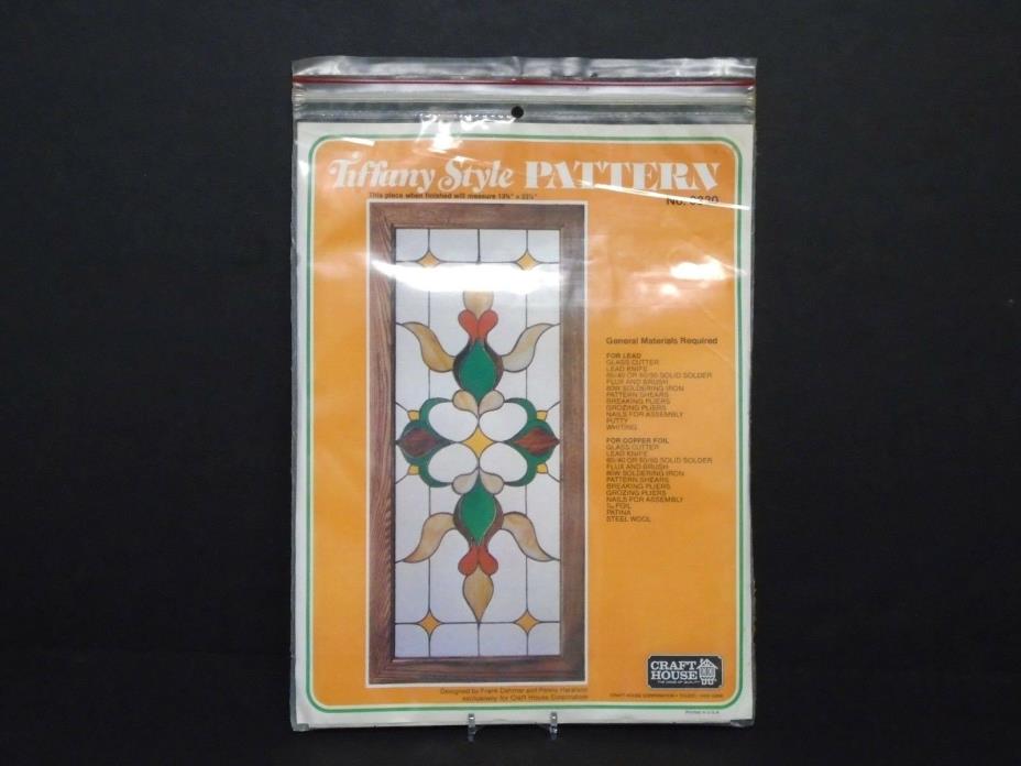 Vintage Craft House Glass Cutting Pattern 