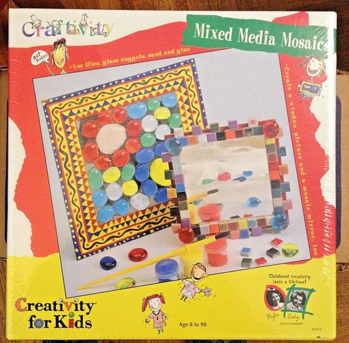 Craftivity Mixed Media Mosaics Kit- NEW AND SHRINK-WRAPPED