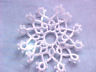 DOVE COUNTRY 14 Tatted Snowflakes 12 Pt. White  Christmas Lace Shuttle Tatting