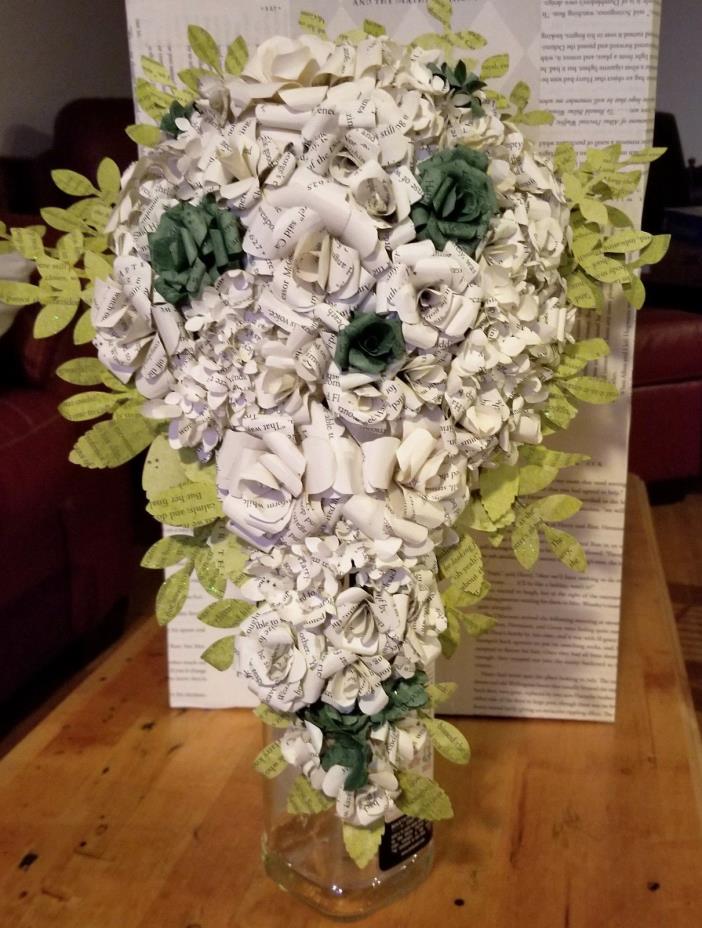 Harry Potter - Slytherin Cascading Book Page Bouquet