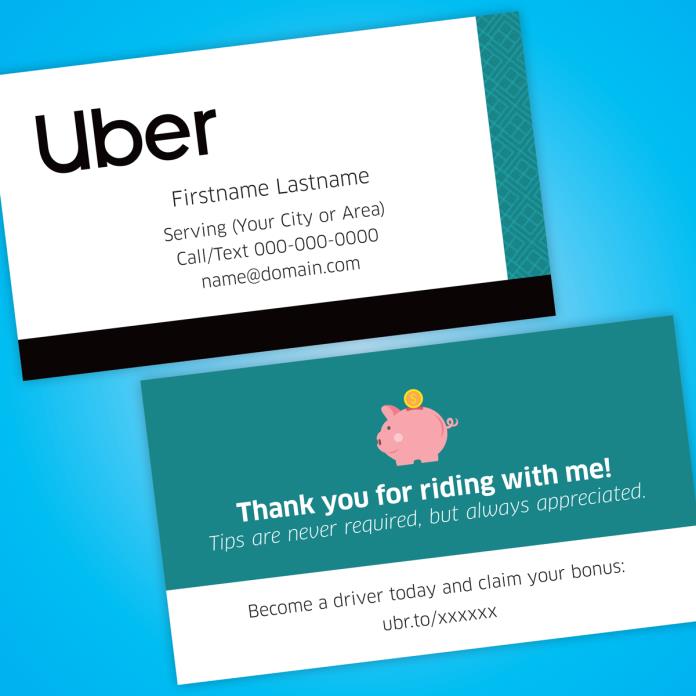 Uber Business Cards