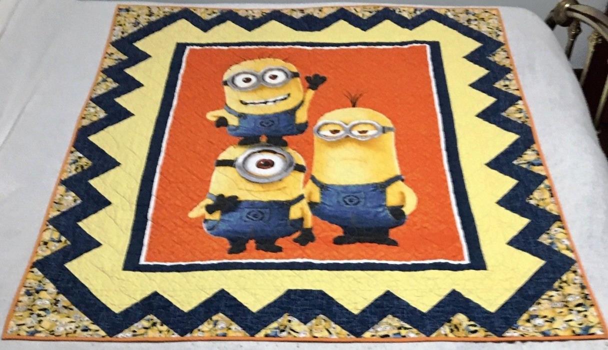 MINIONS QUILT WALL HANGING