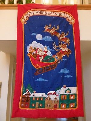 Christmas Quilted Wall Hanging 33
