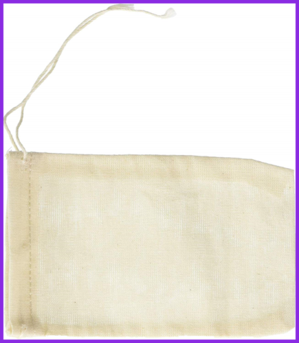 Cotton Muslin Bags 50 Ct 3 X 5