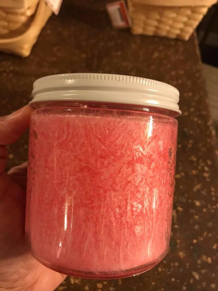 16 oz Pink Palm Wax Candle