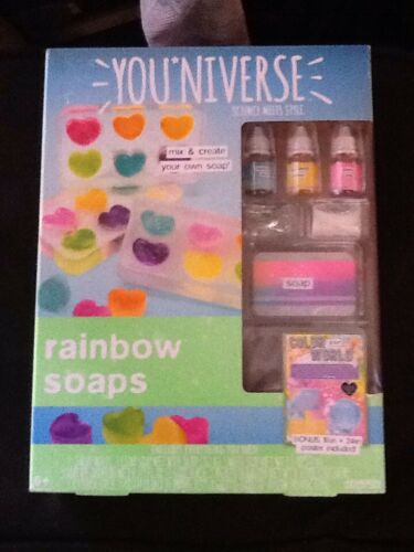 YOU*Niverse D.I.Y. Rainbow Soap Art Kit -Make Your Own Body Soaps-Kids Crafts