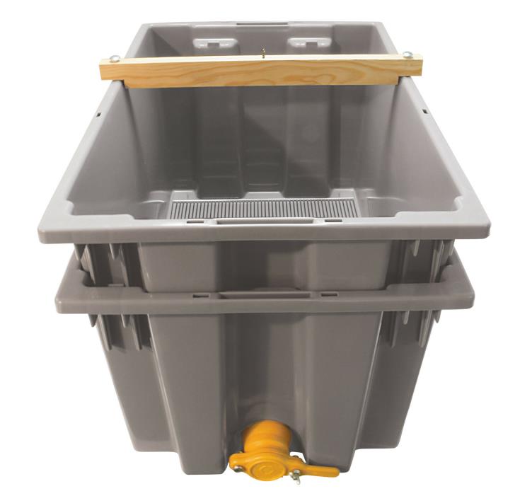 HH-231  Plastic Uncapping Tank      Beekeeping